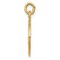 14K Yellow Gold Saint Joseph Medal Charm Pendant Jewerly 20mm x 11mm